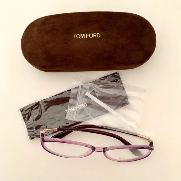 NEW Tom Ford Prescription Frames TF5212 purple - Picture 5 of 11